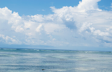 blue sky and sea