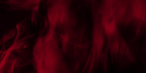 Poster - red smoke in dark background.Texture and desktop picture. red texture with colorful smoke, decorative and blurry fire motion one line, minimalistic art textures for making flyer and poster design.
