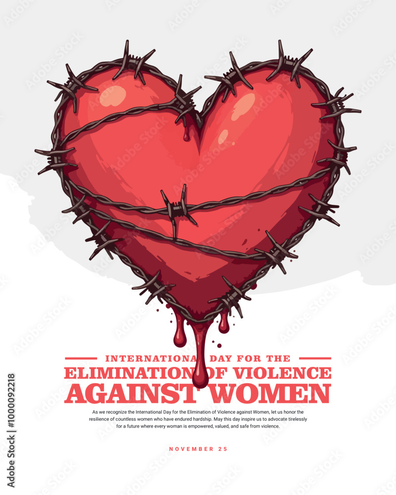 Stop violence against women social media post banner template ...