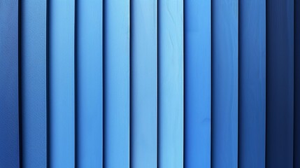 Canvas Print - Detailed close-up of vertical stripes in varying shades of blue creating a clean and modern look with evenly spaced lines for a minimalist background texture. high resolution Illustration, in the