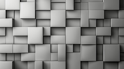 Sticker - Realistic texture of a grid pattern with intersecting lines in varying shades of grey forming squares and rectangles for a sleek and sophisticated background. high resolution Illustration, in the