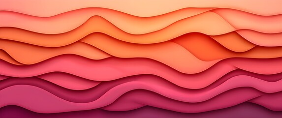 Wall Mural - Abstract Wavy Background