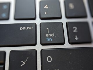 keyboard with key