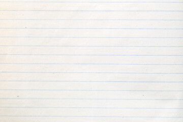 Simple White Lined Paper Background for Design Use