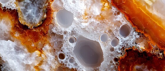 Poster - agate, agate, agate - intricately banded, translucent beauty