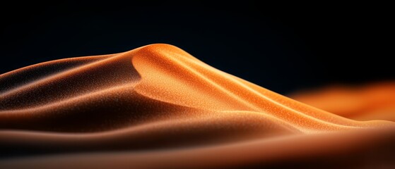 Sticker - Sand dunes in the foreground, blue sky in background