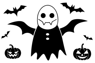 Wall Mural - halloween coloring page for kids