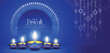 © Soumen - Happy Diwali - festival of lights colorful banner template design with decorative diya lamp.