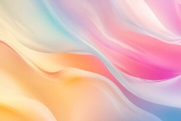 Poster - Smooth gradient pastel background, abstract colors, no objects