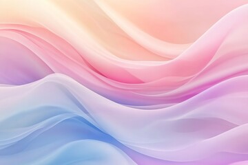 Poster - Smooth gradient pastel background, abstract colors, no objects