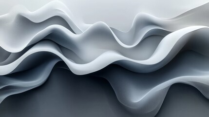 Poster - Abstract Wavy Pattern