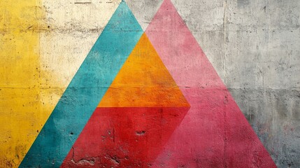 Poster - Geometric Colorful Abstract Wall Art