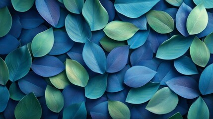 Poster - Abstract Leaf Background