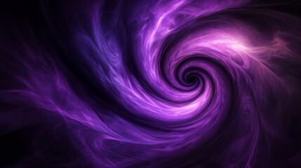 Poster - Mystical Purple Vortex Background