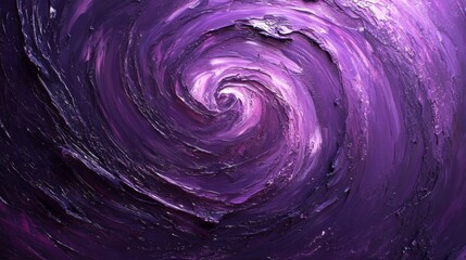 Poster - Purple Swirl Abstract Texture