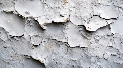 Wall Mural - Peeling and Cracked Paint on Wall Surface