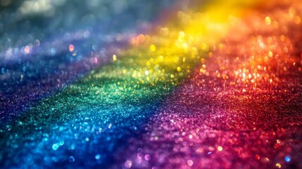 Poster - Colorful Glittery Abstract Background