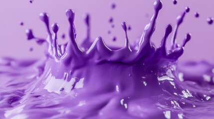 Poster - Purple Paint Splash