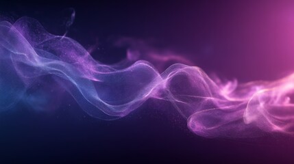 Poster - Colorful Abstract Smoke Waves