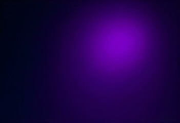 Wall Mural - vibrant purple light illuminating a matte black background with subtle reflections create with ai