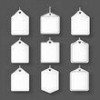© Mahmud - Set of Blank Price Tags with Strings – Minimalist Design