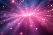 © Psykromia - Abstract Glowing Pink Light Burst With Sparkling Particles
