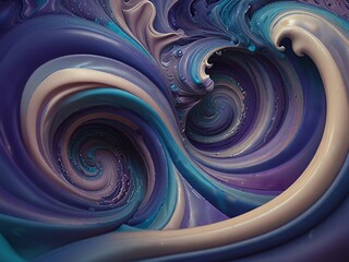 Wall Mural - abstract background with spiral