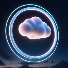 Wall Mural - cloud in the night