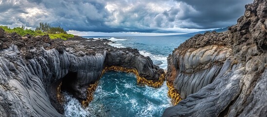 Sticker - Volcanic Coastline