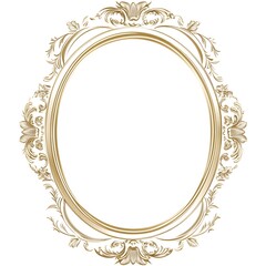 Beige frame illustration, Gold Frames, gold border, border, 