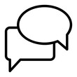 © Febri - conversation line icon