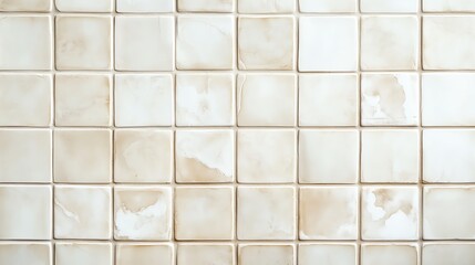 Textured tiles in soft beige create a warm and inviting background, perfect for interior design and home decor projects.