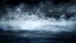 © Daniel - Smoke On Cement Floor With Defocused Fog In Halloween Abstract Background