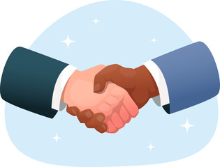 handshake between two businessmen