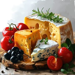 Wall Mural - Artisanal Cheesemaking Course at a Farmstead: Learn the Craft of Cheese