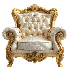 Furniture royal antique glossy seat