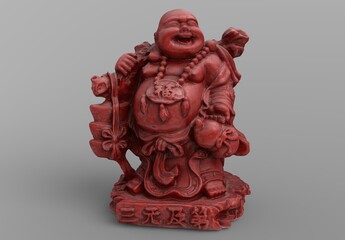 Monk Laughing Buddha