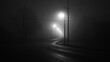 © ABX - Curving Road with Misty Lamps