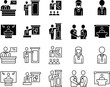 © Rudez Studio - Exhibitors icon set