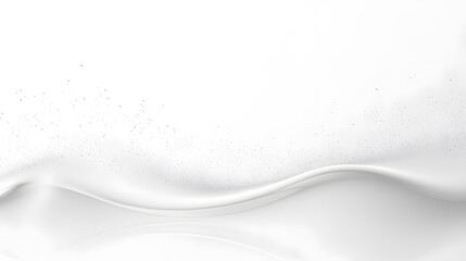 Wall Mural - White abstract wave background with white background	