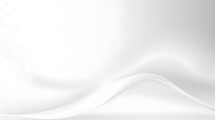 Wall Mural - White abstract wave background with white background	