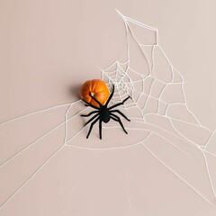 spider and web