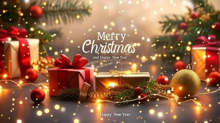 Merry christmas and happy new year