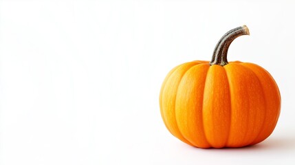 photogarphy, pumpkin isolated on white background