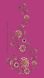 © The floral - textile digital motif design, colorful, beautiful, embroidery motif design