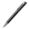 © Earny - A sleek black pen with silver accents, designed for professional writing.
