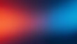 © Nu Ai generated imag - modern and simple blue and red gradient colors background with grain rough texture