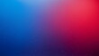 © Nu Ai generated imag - modern and simple blue and red gradient colors background with grain rough texture