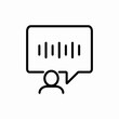 © Nijat - voice message icon sign vector