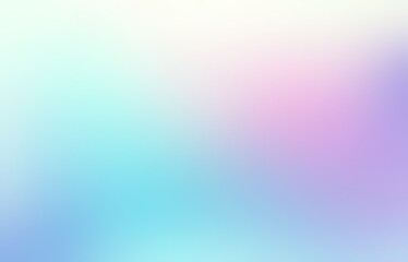 Poster - Azure magenta gradient. Light airy empty soft backdrop. AI graphic.